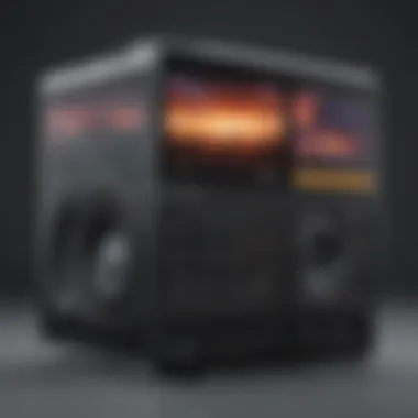 Cloud storage interface displaying music files