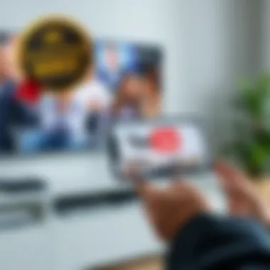 Casting YouTube from Mobile Casting YouTube from a mobile device to a television
