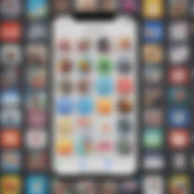 Expanding App Selection App store diversity illustration