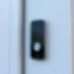 High-definition view of Arlo doorbell