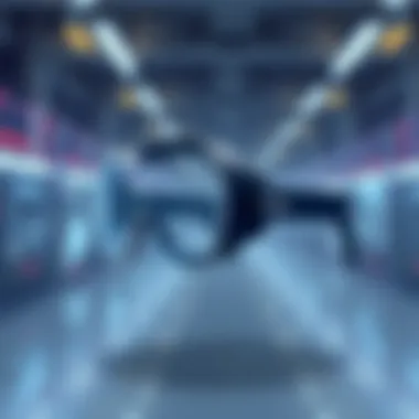 Conceptual image representing augmented reality future