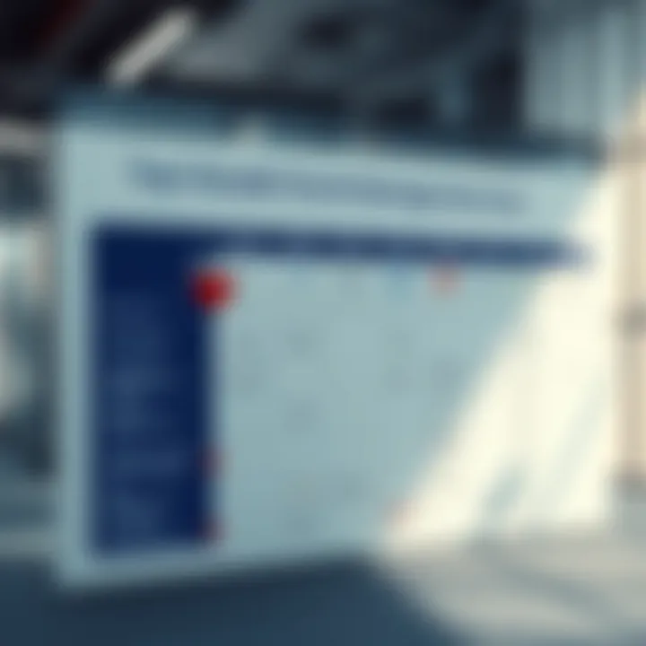 Comparison of Leading Cloud Storage Services Cloud storage comparison chart displaying various services