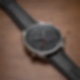 A visually stunning OS watch showcasing its sleek design and vibrant display.