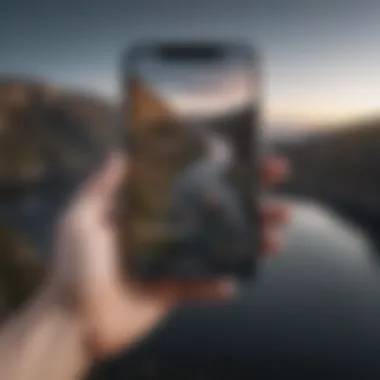 Affordable smartphone showcasing camera features