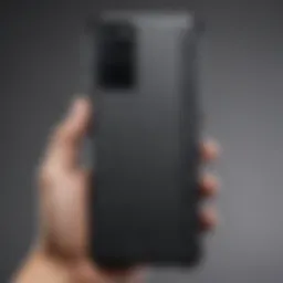 Elegant and rugged Samsung Galaxy S21 Ultra case showcasing premium materials