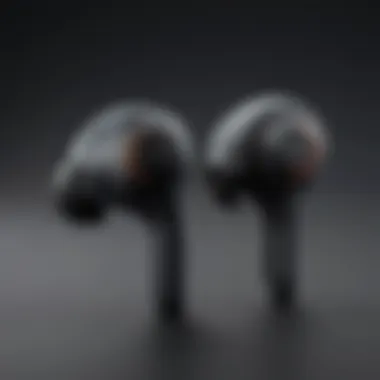 Unique Features of Top-rated Wireless Earbuds Close-up of unique features of leading wireless earbuds