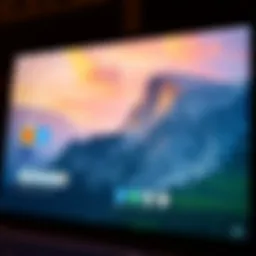 Bing Wallpaper app interface showcasing stunning landscapes