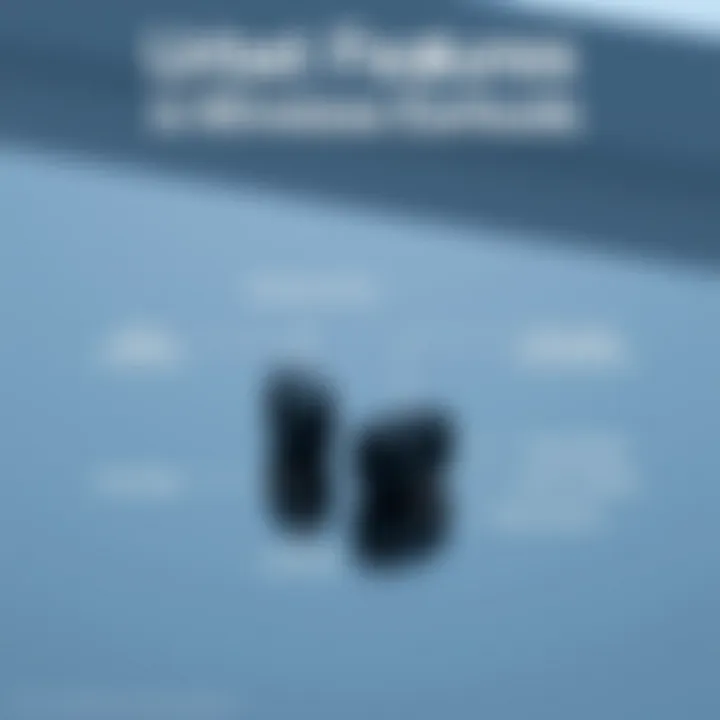 Comfort features of wireless earbuds