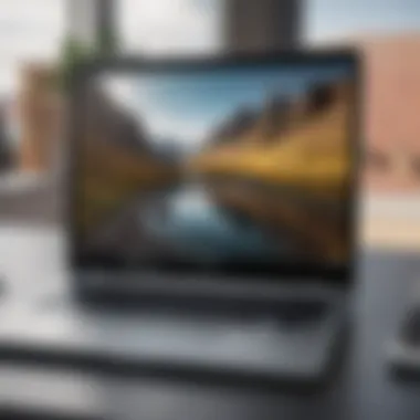 Seamless Integration of PC Files on Chromebook Illustration of Chromebook with PC files integration
