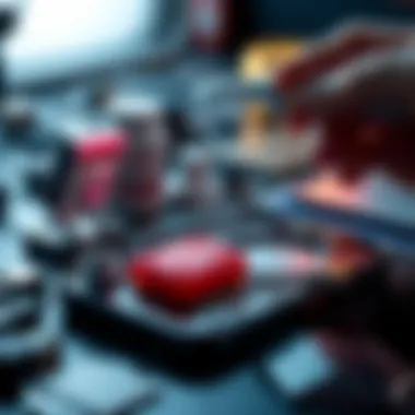 Interior Maintenance for Optimal Performance Showing smartphone interior maintenance