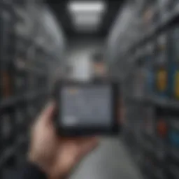 High-performance Android tablet showcasing SD card slot