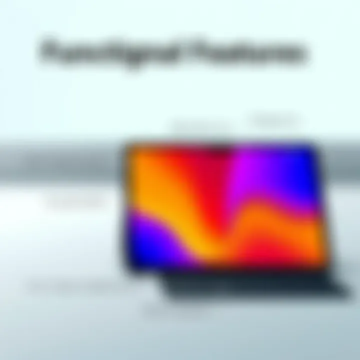 Functional features of a Galaxy A7 tablet cover