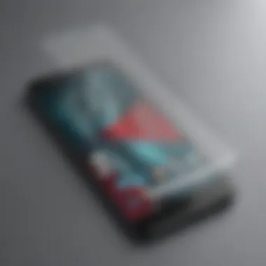 Comparative display of various screen protector types for Moto G Stylus