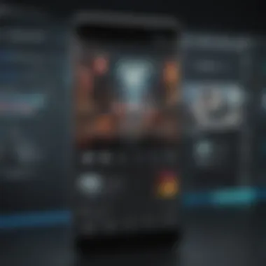 Diverse Android Video Player Interfaces Showcasing a variety of video player interfaces on Android devices