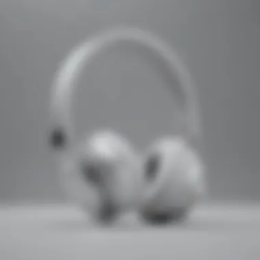 Sleek Aesthetics of Google Headphones Design overview of Google headphones showcasing sleek aesthetics