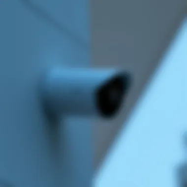 Installation of Nest Outdoor Camera on a wall