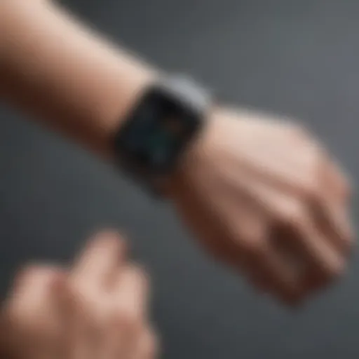 Smart wristband and phone pairing