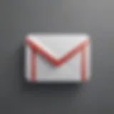 Illustration of Gmail logo with a creative twist