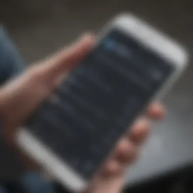 Tailored Notification Settings Personalized notification settings on a smartphone