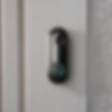 Cutting-edge technology integrated into doorbell security system