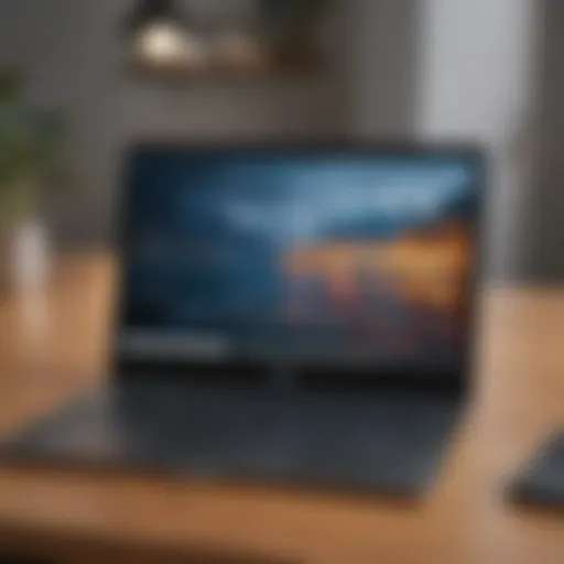 Dell Chromebook showcasing sleek design