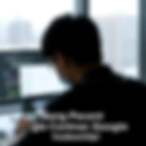 Navigating Google Account Settings Illustration of a user navigating Google account settings