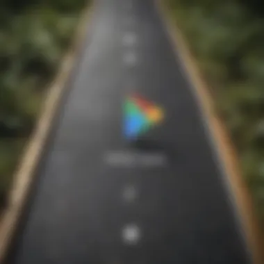 Unveiling the Path to Earning Google Play Points Illustration showcasing the process of earning Google Play Points