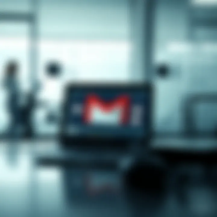 Visual representation of email management