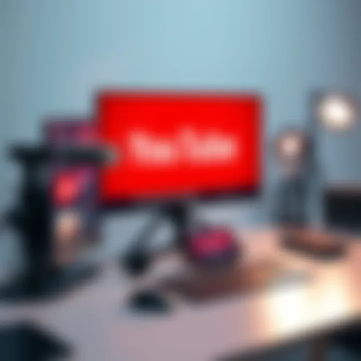 Technical setup for YouTube channel