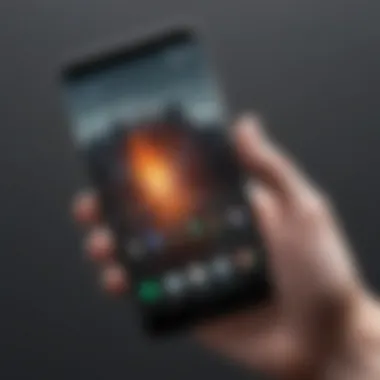 Elegance Redefined Sleek Android Phone Aesthetics