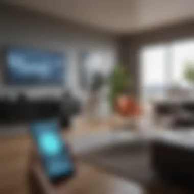 Smart Home Automation App Visualization