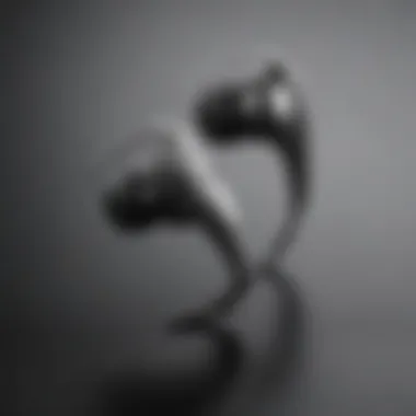 Sleek design earbuds