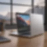Chromebook showcasing sleek design and display