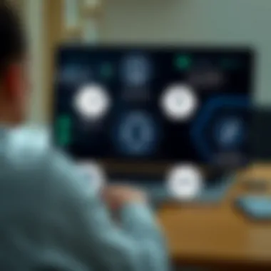 Infographic illustrating various spam call blocking techniques