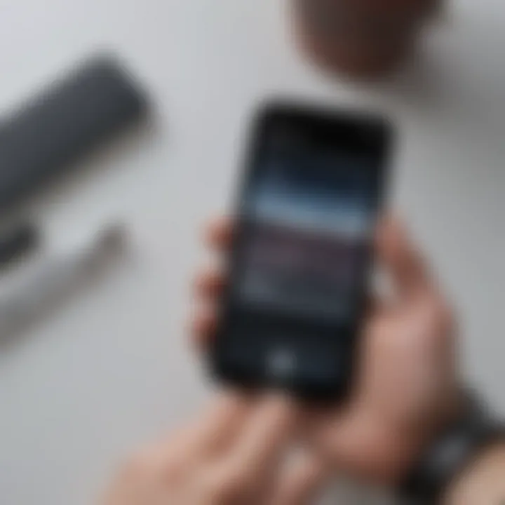 Setting up ring song on a cell phone