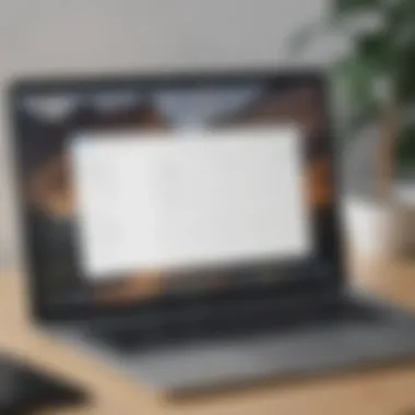 Laptop To-Do List Application Overview Overview of a laptop screen displaying a to-do list application
