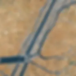 A visual representation of Google Fi's data roaming coverage map