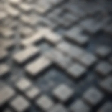 Virtual Word Puzzle World Creative visualization of a virtual world filled with interactive word puzzles and challenges