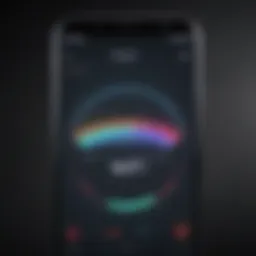 WiFi signal strength indicator on a smartphone screen