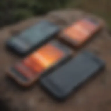 Comparison of various rugged smartphone models