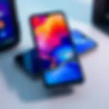 Samsung Galaxy S21+ showcasing its sleek design and vibrant display