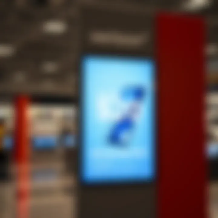 Verizon store featuring Samsung S20 promotional signage