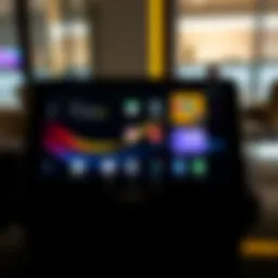 Sleek tablet design showcasing the latest model at Sprint