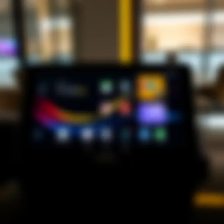 Latest Tablet Model at Sprint Sleek tablet design showcasing the latest model at Sprint