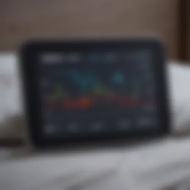 An innovative sleep tracker showcasing sleep stages.