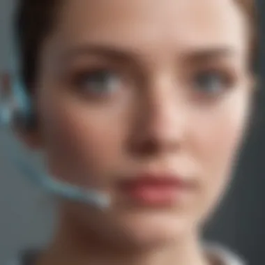 Revolutionizing Contact Methods Innovative Communication Concept
