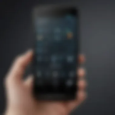 User Interface of Motorola G User interface of the Motorola G with various apps open