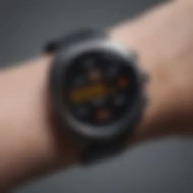 Xiaomi Mi Watch in Lifestyle Context Xiaomi Mi Watch in a lifestyle setting, emphasizing its versatility