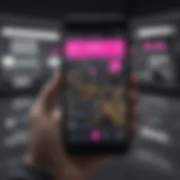 A visual representation of T-Mobile's zero down plan options