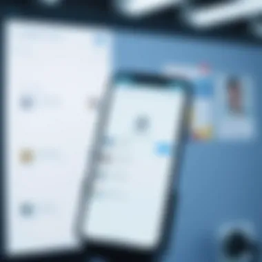 Navigating Google Contacts Application Google Contacts Application Display